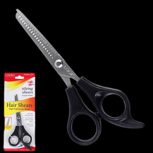 LQQKS Thinning Shears Scissors Black Handle 5 1/2" Hair Cutting