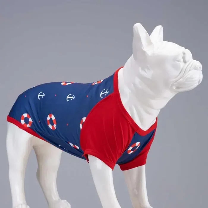 Lindo Little Sailer Dog T-Shirt Lightweight Pet Apparel