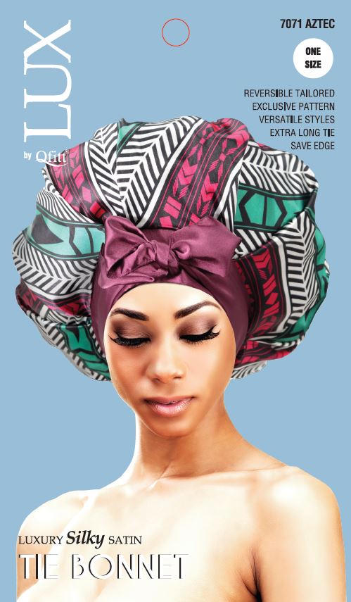 Lux by Qfitt Silky Tie Bonnet