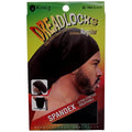 M & M Spandex Cap for Dreadlocks Unisex Regular Black