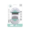 M-Pets 2-in-1 Long Hair Deshedding and Massage Tool 9cm