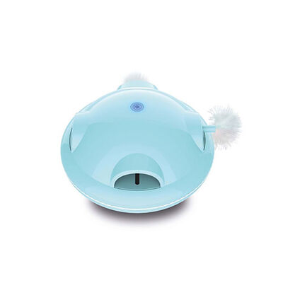 M-Pets Alpha Interactive Blue Cat Toy with Smart Sensors 20x20cm