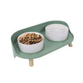 M-Pets Altitude Double Raised Ceramic Pet Bowl 2x450 ml
