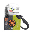M-Pets Autobreake Retractable Leash with Smart Braking Orange 5m S