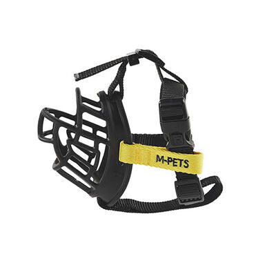 M-Pets Bark Guard Dog Muzzle Breathable Control XXL 22x19x9cm