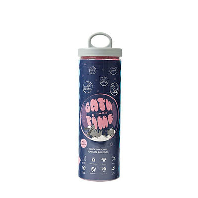 M-Pets Bathtime Quick-Dry Pet Towel Pink 64x43 cm