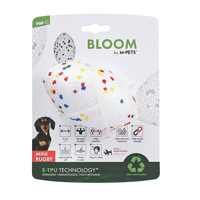 M-Pets Bloom Mini Rugby Durable Dog Toy 12 cm