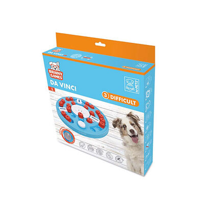 M-Pets Da Vinci Level 3 Brainy Games Interactive Dog Puzzle 35cm