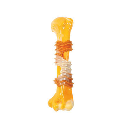 M-Pets Carnivore Ring Bone Bacon Scented Dog Chew Toy 17.8cm