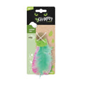 M-Pets Catnip & Matatabi Feather Ball Cat Toy Green 13cm