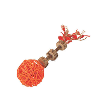 M-Pets Charmy Amulet Orange Matatabi Cat Toy 18 cm