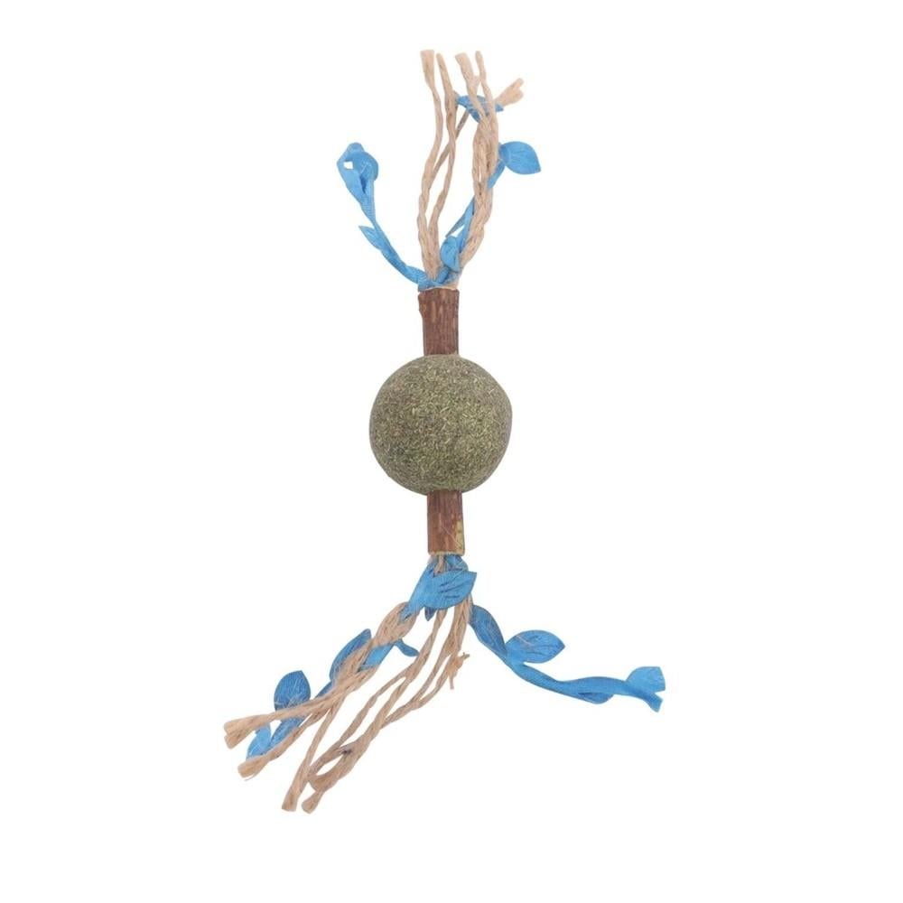 M-Pets Charmy Brancy Catnip and Matatabi Toy Blue 18cm