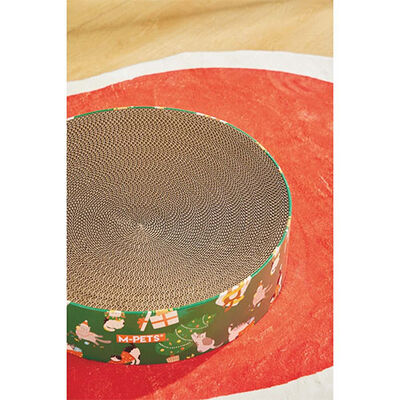 M-Pets Christmas Frosty Mix Cat Scratching Cardboard 41x10 cm