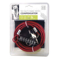 M-Pets Steel Dog Tie-Out Cable with Shock Absorber 8m