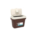 M-Pets Brown Pet Food Storage Container with Scoop 4.5 kg