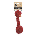 M-Pets Coto Red Duo Ball Braided Cotton Dog Toy 28 cm