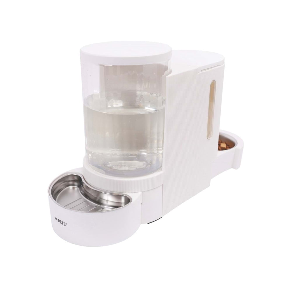 M-Pets Duplo 2-in-1 Automatic Food and Water Dispenser 3L