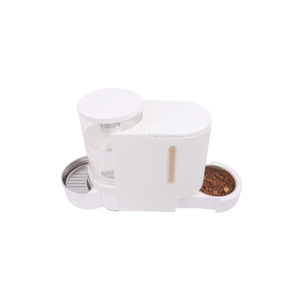 M-Pets Duplo 2-in-1 Automatic Food and Water Dispenser 3L