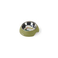 M-Pets Eco Bamboo Pet Bowl Green Stainless Steel 350 ml