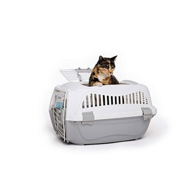 M-Pets Eco Giro Dog Carrier Durable Travel Crate Beige 57cm