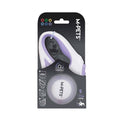 M-Pets Flash LED Retractable Dog Leash Purple 3m
