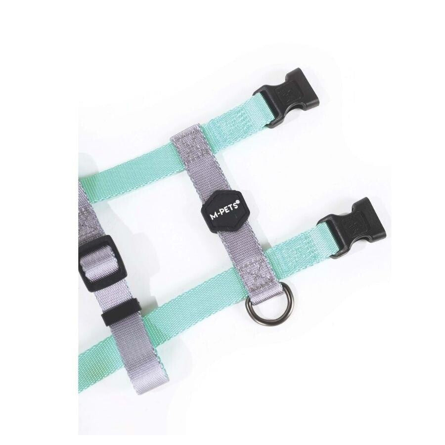 M-Pets Gentle Dog Harness Padded Comfort Green Medium