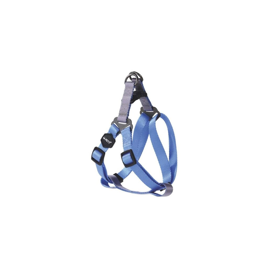 M-Pets Gentle Triangle Dog Harness Blue Comfort Fit Large