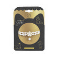 M-Pets Glam Prestige White Camellia Pet Neck Accessory Large