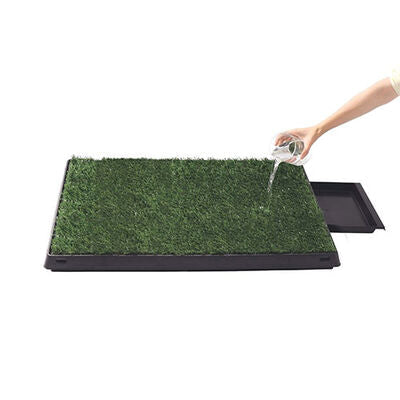 M-Pets Grass Mat Dog Potty with Drawer and 2 Mats 50x76 cm