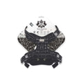 M-Pets Haute Couture Black Dog Harness Reflective S