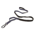 M-Pets Hiking Jogging Elastic Dog Leash Shock Absorbing Blue 140-200cm