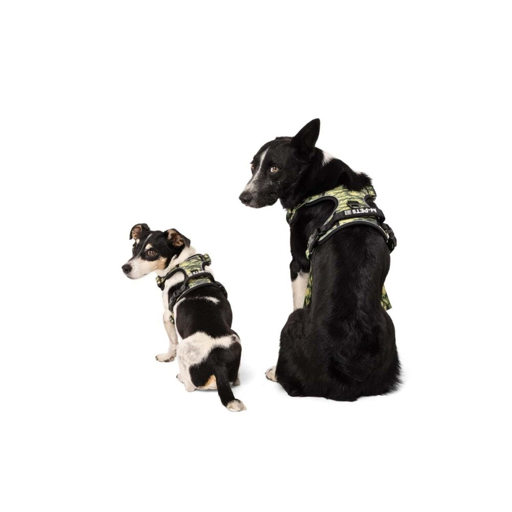 M-Pets Hiking Reflective Camo Soft Dog Harness Medium