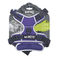 M-Pets Hiking Reflective Soft Dog Harness Purple XL