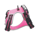 M-Pets Hiking Reflective Soft Dog Harness Pink XL