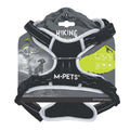 M-Pets Hiking Reflective Soft Dog Harness Black Medium