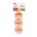 M-Pets Hop Tennis Ball Dog Toy Durable Orange 3-Pack 6.4cm