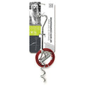 M-Pets Dog Tie-Out Stake and 9m Steel Cable Set Red