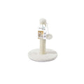 M-Pets My First Cat Scratching Post with Pom-Pom White 30cm