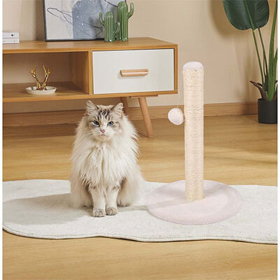 M-Pets My Second Pompom Cat Scratching Post with Toy 30x43 cm