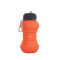 M-Pets On The Road Collapsible Travel Dog Bowl Orange 550 ml