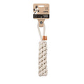 M-Pets COTO Loop Bar Braided Cotton Dog Toy White 34cm