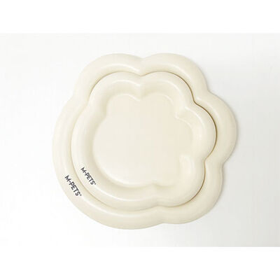 M-Pets Pawsy Ceramic Cat & Dog Bowl White 175 ml