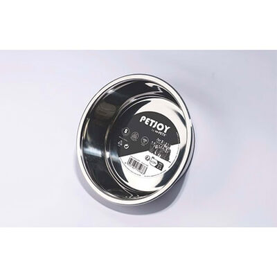 M-Pets Petjoy Cat Family Stainless Steel Bowl 490 ml