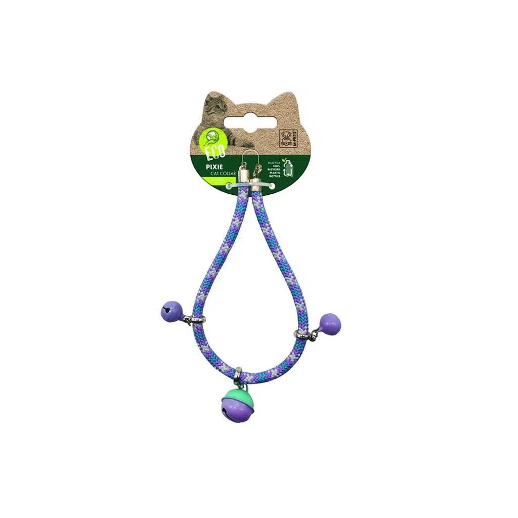 M-Pets Pixie Cat Collar with Bell Mix Color 1 Unit