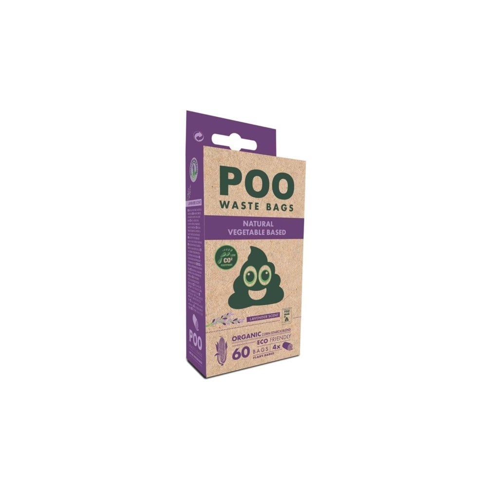 M-Pets Lavender Scented Dog Waste Bags 60 Count