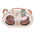 M-Pets Radio Pet Carrier Stylish Travel Bag White 50x23x31 cm