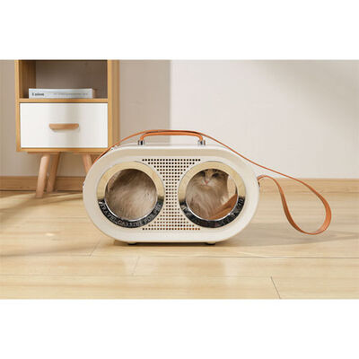 M-Pets Radio Pet Carrier Stylish Travel Bag White 50x23x31 cm