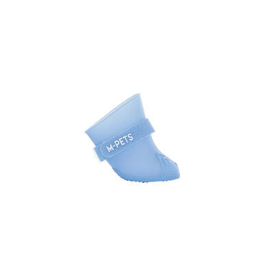 M-Pets Rainy Day Blue Dog Boots Waterproof Large 5x3.8cm