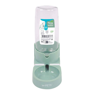 M-Pets Refresh Automatic Pet Water Dispenser Sea Green 850ml