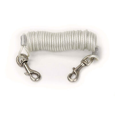 M-Pets Swirl Dog Tie Out Cable Durable Outdoor Leash 3.6m